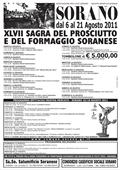 XLVII Sagra del Prosciutto e del Formaggio Soranese